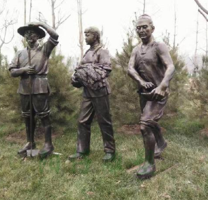 鑄銅人物雕塑的特點和設計過程的難點