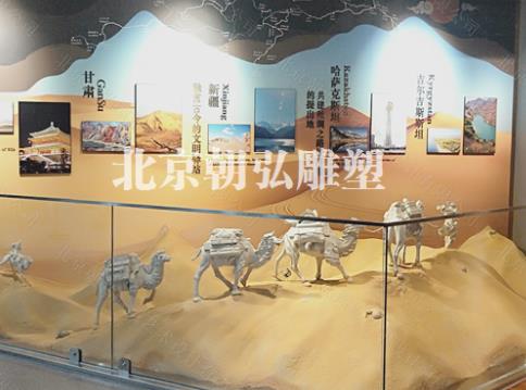 北京雕塑廠在展館場景復原常用的雕塑組合辦法